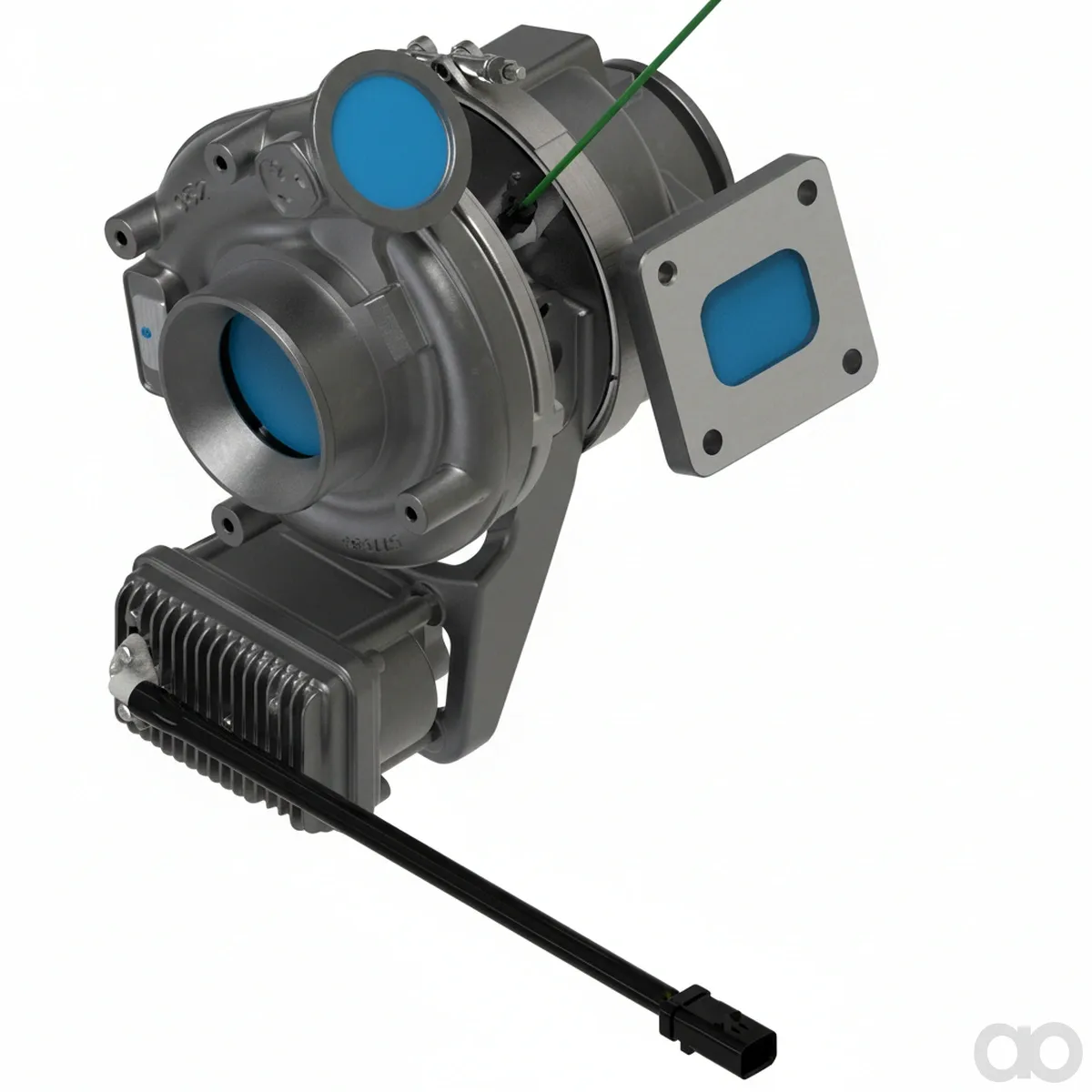 John Deere - DZ114774 - Niederdruck-Aktor Turbolader, 24 Volt