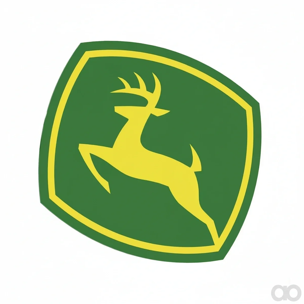 John Deere - JD5779 - Springendes Hirsch-Label