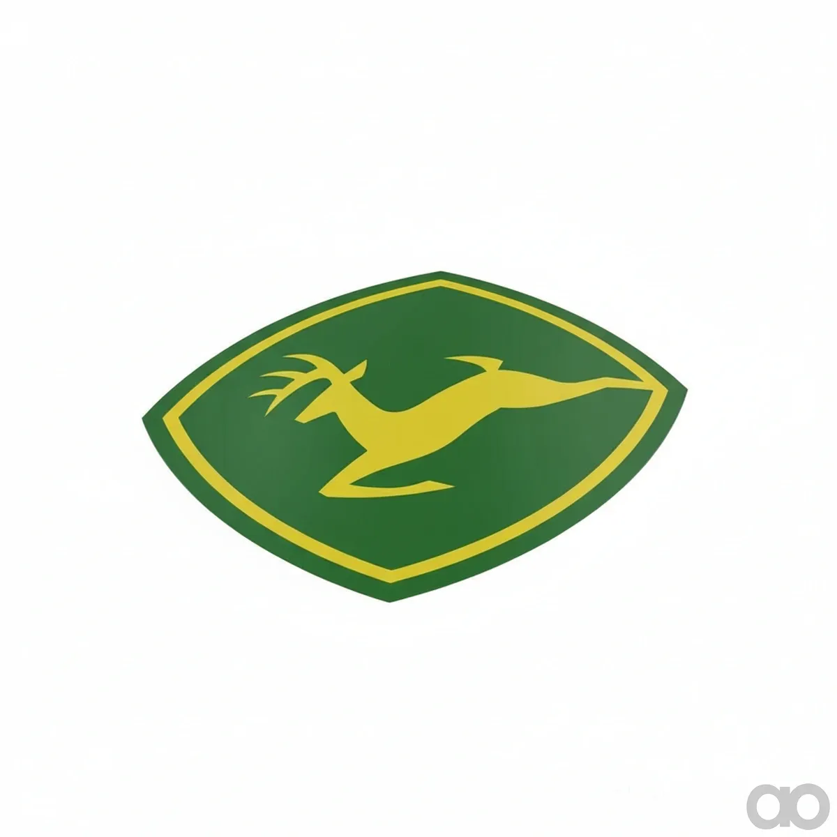 John Deere - JD5833 - Springendes Hirsch-Label