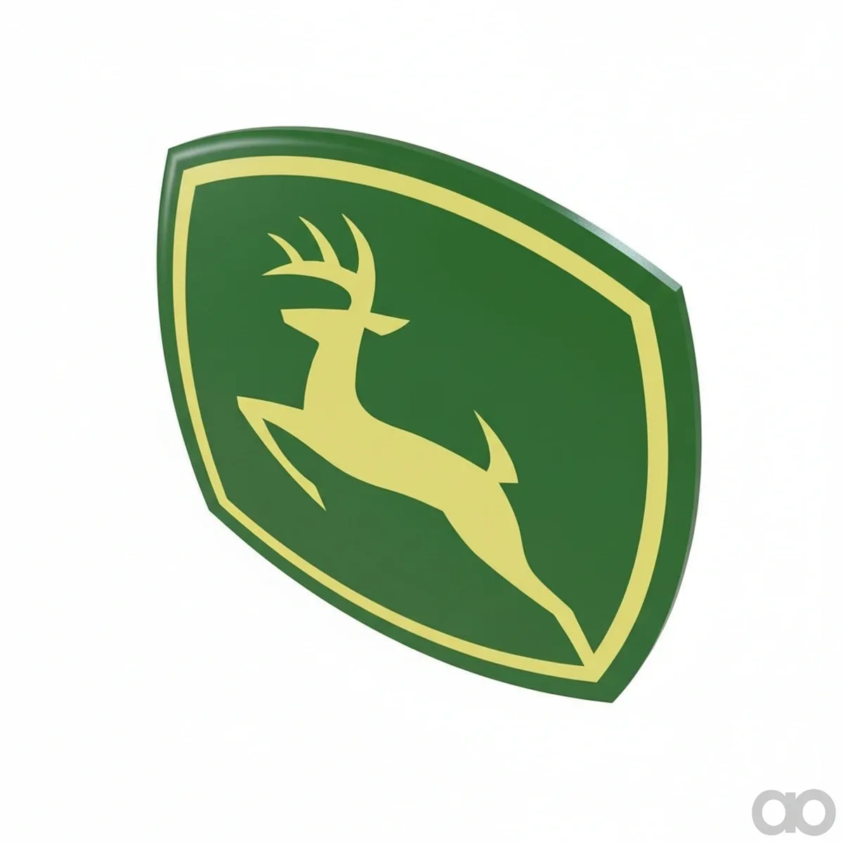 John Deere - JD5838 - Springendes Hirsch-Label