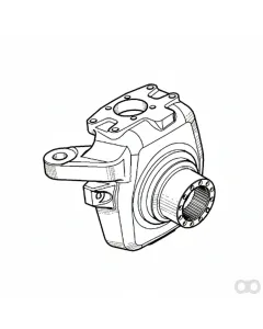 John Deere - L171448 - MFWD-Knicken-Gehaeuse Stangen