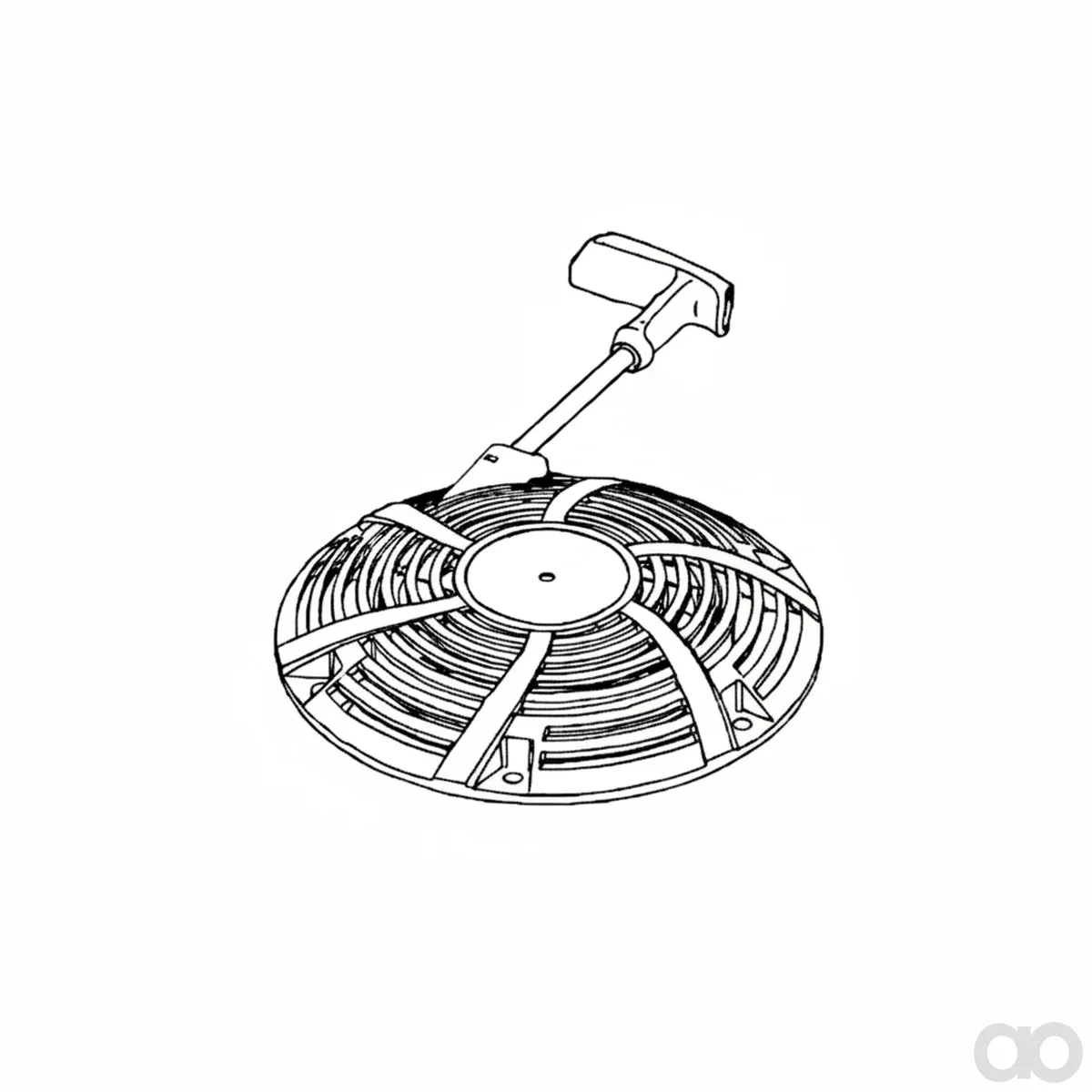 John Deere - MIA11824 - Seilzugstarter