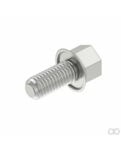 John Deere - N283308 - Sechskantschraube mit Bund und Selbstsicherung, 1/4" x 0,62"