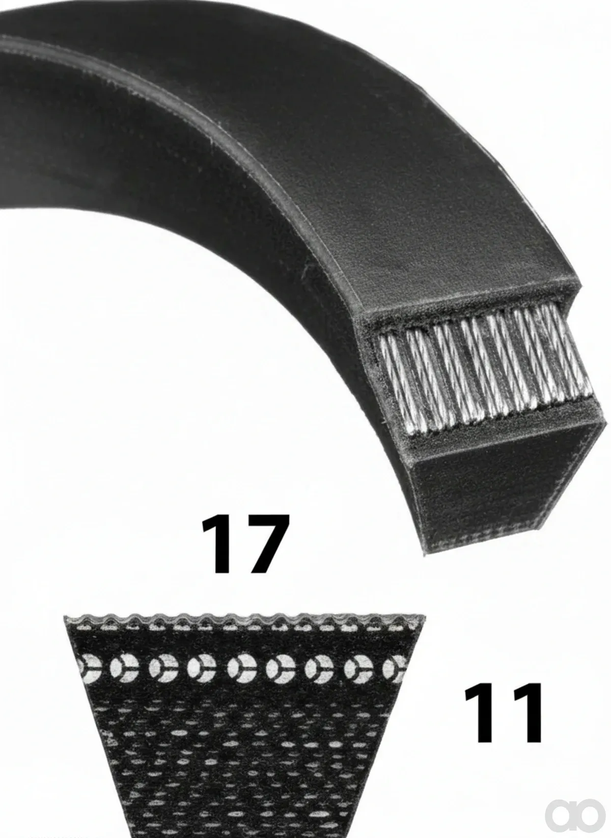 Optibelt - FGP013550 - Keilriemen Kevlar 5/8x 84