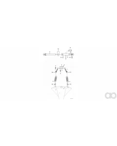 Pöttinger - 00435703 - Halter
