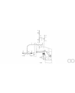 Pöttinger - 004471251 - Hydraulikschlauch NW 6x3000 1SN-K
