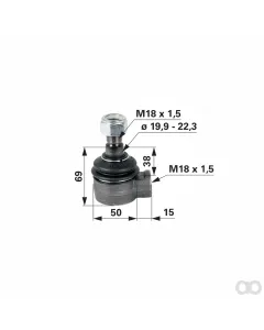 Prillinger - 00110016 - Kugelgelenk M18x1,5