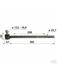 Prillinger - 00110251 - Kugelgelenk anstelle von Ford