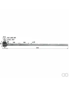 Prillinger - 00110302 - Kugelgelenk zu Fiat DM 20 mm