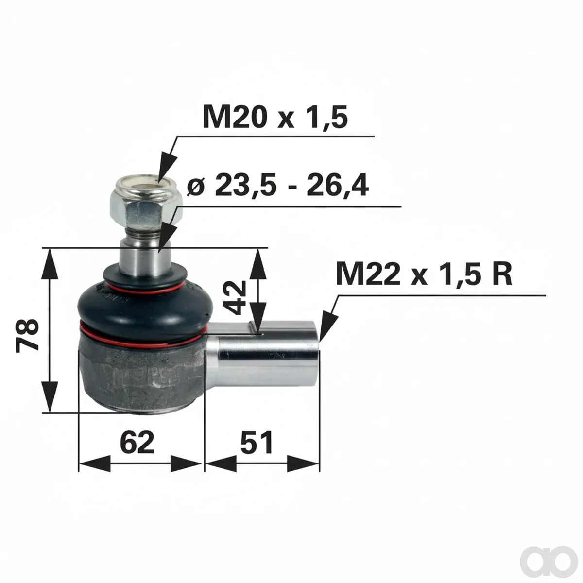 Prillinger - 00110349 - Kugelgelenk Anstelle Von Mf 34