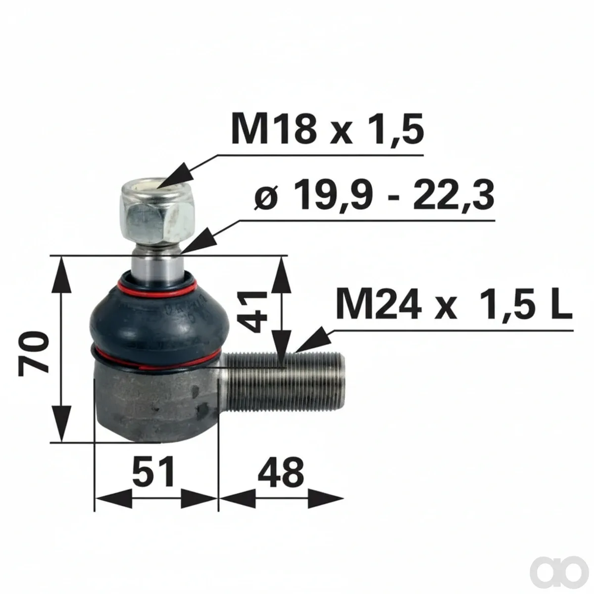Prillinger - 00110354 - Kugelgelenk Anstelle Von Mf 31