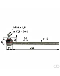 Prillinger - 00110367 - Kugelgelenk Anstelle Von Mf 88