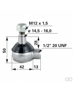 Prillinger - 00110369 - Kugelgelenk Anstelle Von Mf 18