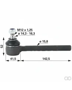 Prillinger - 00110711 - Kugelgelenk Dm 15,8 Mm Zu Mf