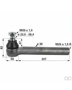 Prillinger - 00110728 - Kugelgelenk Rechts Und Stangen