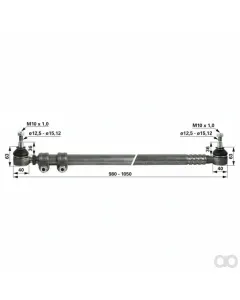 Prillinger - 00110872 - Spurstange Zu Deutz Fahr