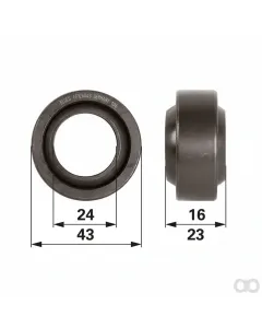 Prillinger - 00111515 - Gelenklager Anstelle Von Fendt