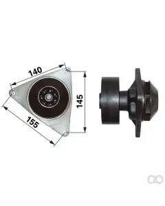 Prillinger - 00112111 - Wasserpumpe Anstelle von IHC J