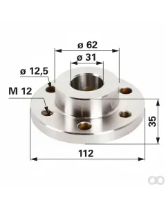 Prillinger - 00112365 - Flansch Anstelle von CNH 1-33