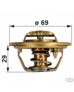 Prillinger - 00112530 - Thermostat 78 Grad Zu John Deere