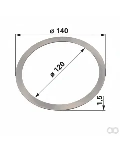 Prillinger - 00112623 - Ausgleichsscheibe 1,50 mm, Ans