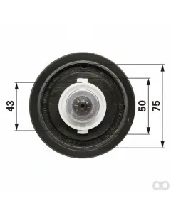 Prillinger - 00113010 - Tankverschluss ADM 90 mm Anste