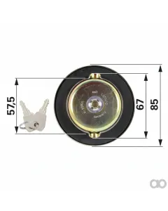 Prillinger - 00113112 - Tankverschluss Sperrbar