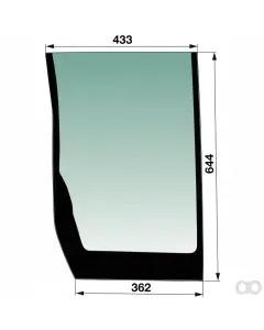 Prillinger - 00114057 - Frontscheibe Stangen Unten