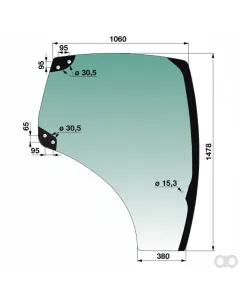Prillinger - 00114058 - Tuerscheibe Rechts