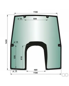 Prillinger - 00114229 - Frontscheibe Anstelle Von John
