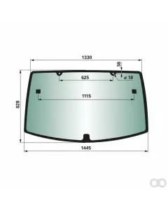Prillinger - 00114232 - Heckscheibe Anstelle Von John
