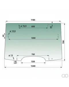 Prillinger - 00114236 - Frontscheibe Anstelle Von John