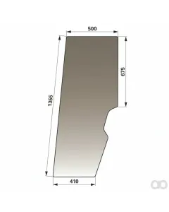 Prillinger - 00114849 - Tuerscheibe Farbe Braun Getoent