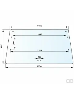 Prillinger - 00115051 - Heckscheibe Farbe Klar Anstelle