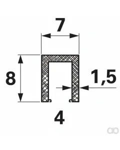 Prillinger - 00115088 - U-Profil