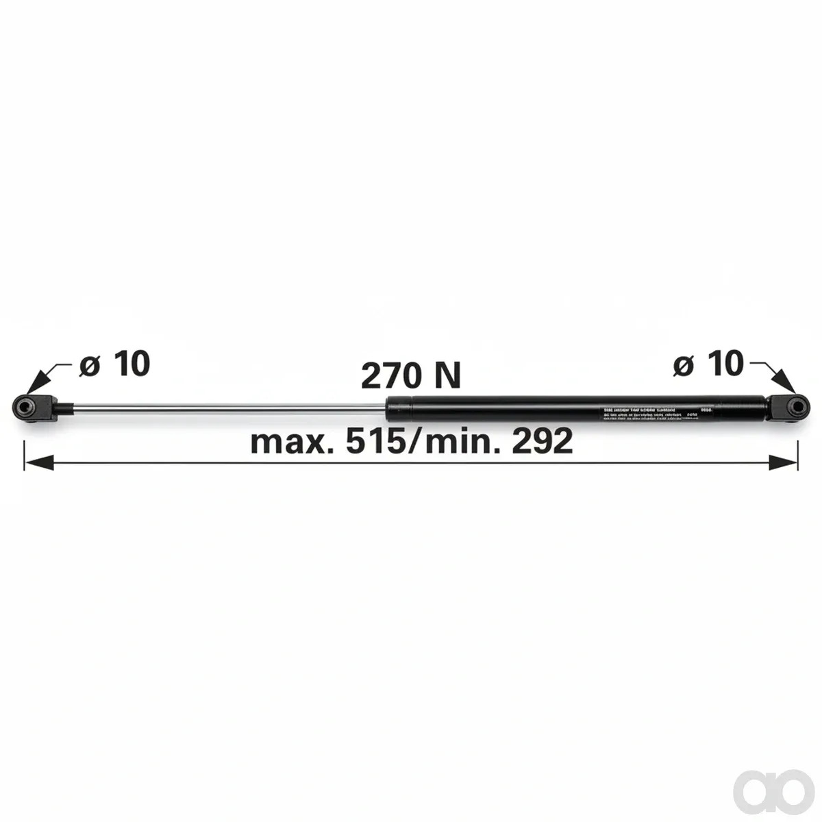 Prillinger - 00115854 - Gasdruckfeder fuer Heckscheibe