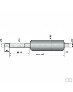 Prillinger - 00115901 - Gasdruckfeder Ohne Anschluesse