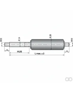 Prillinger - 00115902 - Gasdruckfeder Ohne Anschluesse