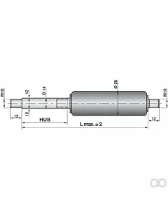 Prillinger - 00115919 - Gasdruckfeder Ohne Anschluesse