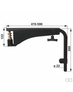 Prillinger - 00116500 - Teleskopspiegelhalter