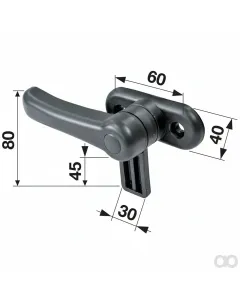Prillinger - 00117041 - Fensterverschluss Stangen