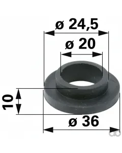 Prillinger - 00117625 - Tuerscharnierdichtung