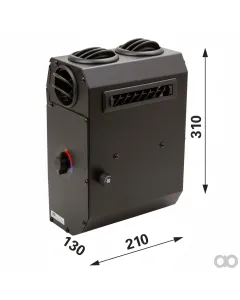 Prillinger - 00118046 - Kabinenheizung 12V, 3 Stufen