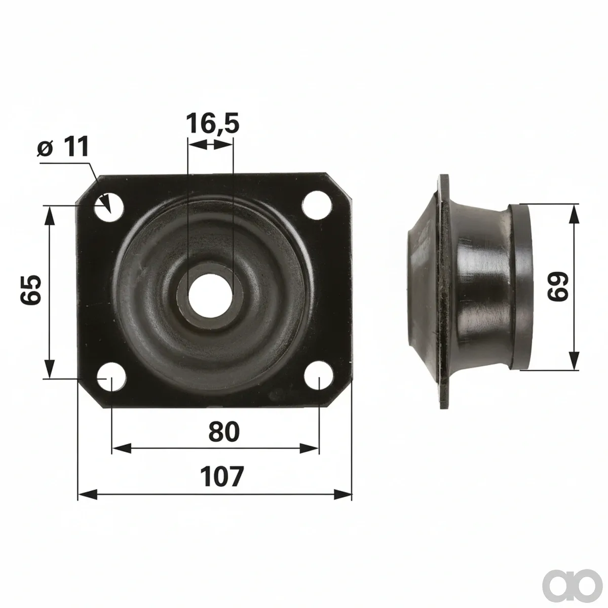 Prillinger - 00118900 - Kabinenlager Anstelle Von Steyr