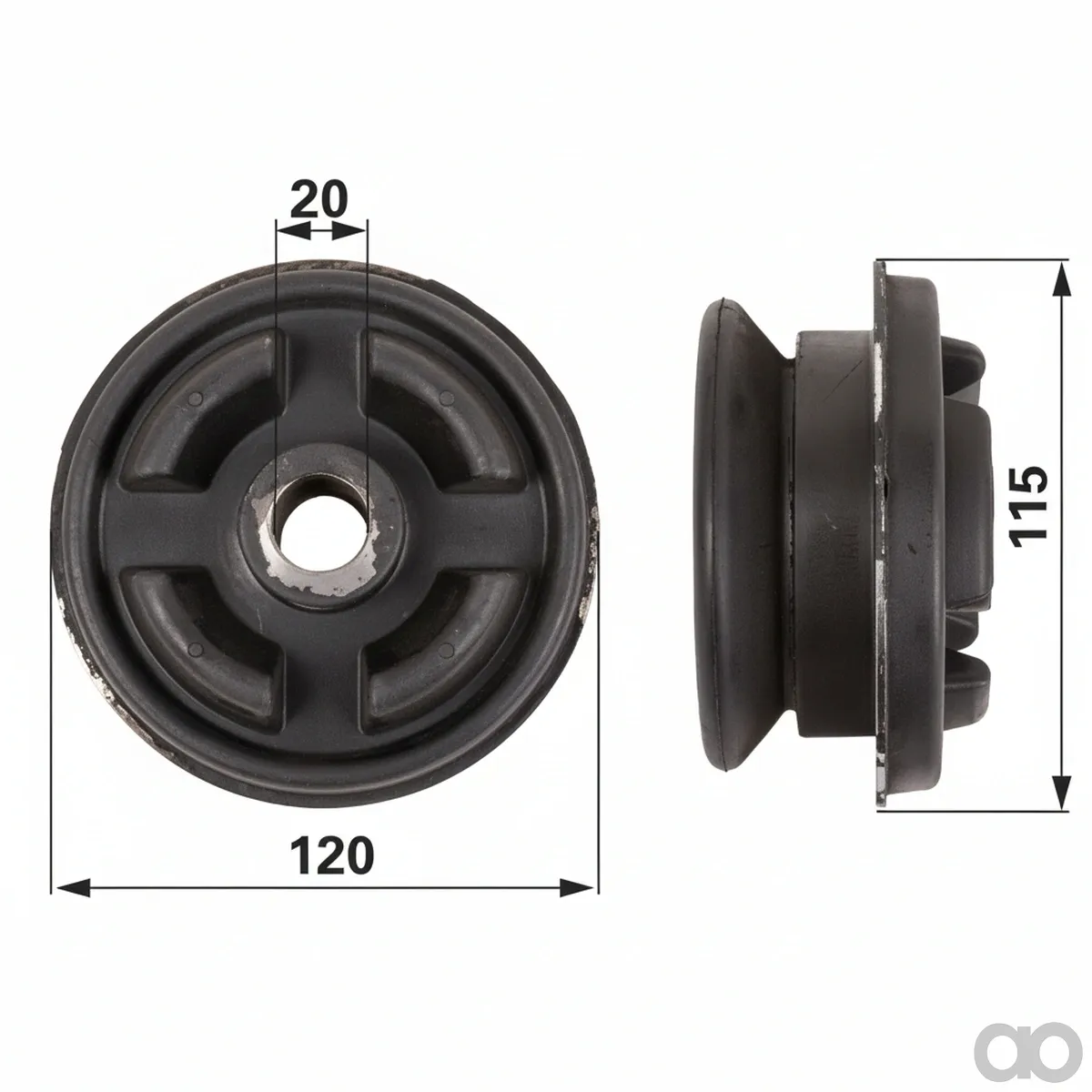 Prillinger - 00118902 - Kabinenlager Anstelle Von CNH