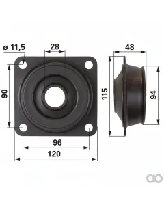 Prillinger - 00118976 - Kabinenlager Anstelle Von Deu