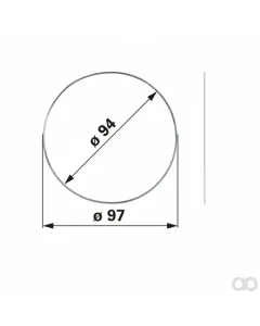Prillinger - 00121715 - Buechsenausgleichscheibe Anstelle