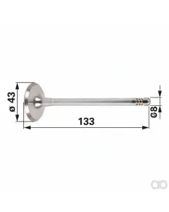 Prillinger - 00121833 - Einlassventil Zu Deutz 912/913