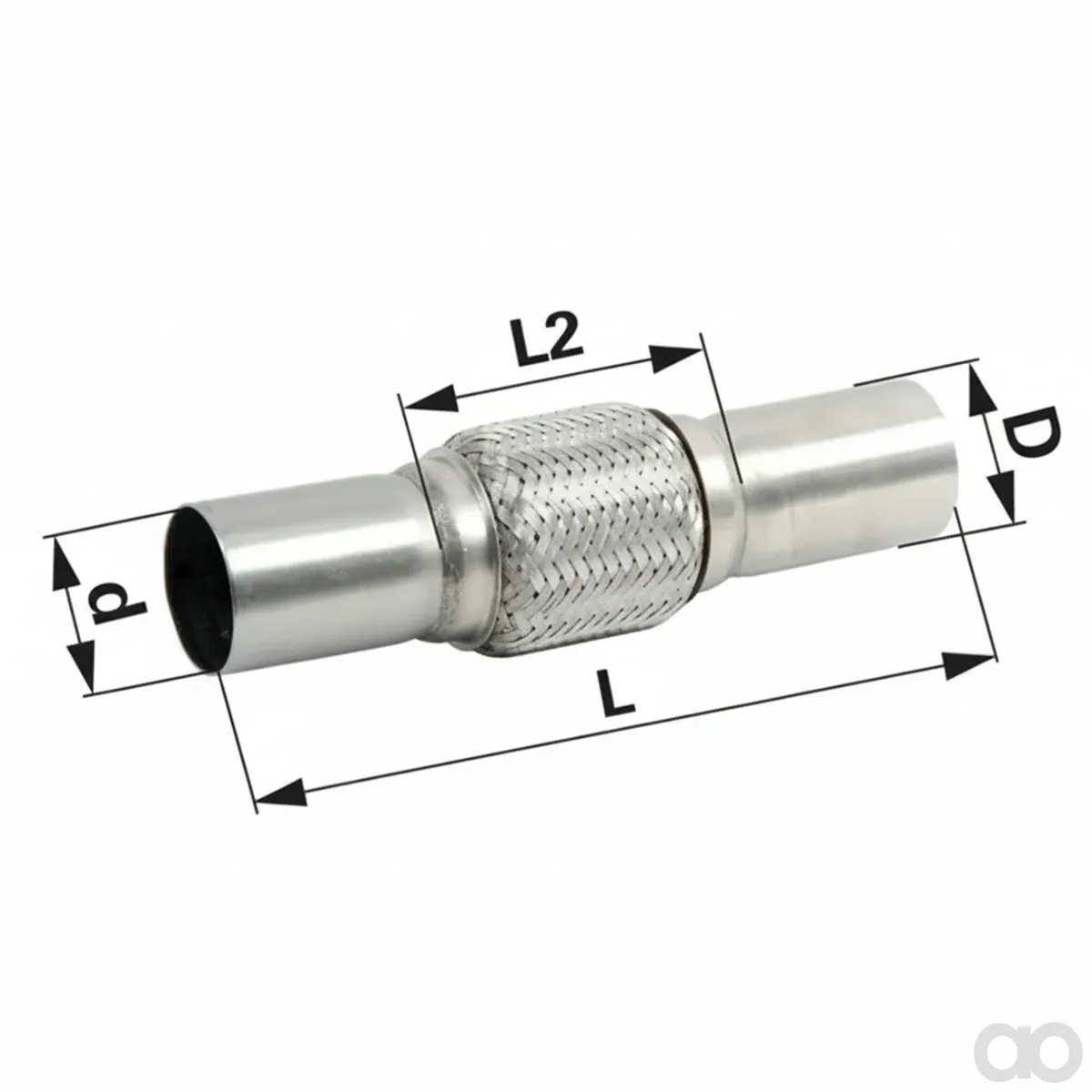 Prillinger - 00125003 - Flexrohr mit Anschlussrohr Idm