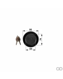 Prillinger - 00127273 - Tankverschluss Versperrbar